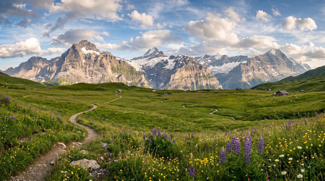 Natur und Berge